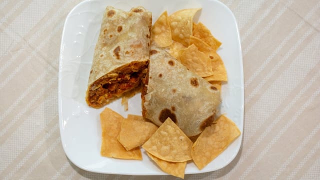 Regular Chorizo Burrito.