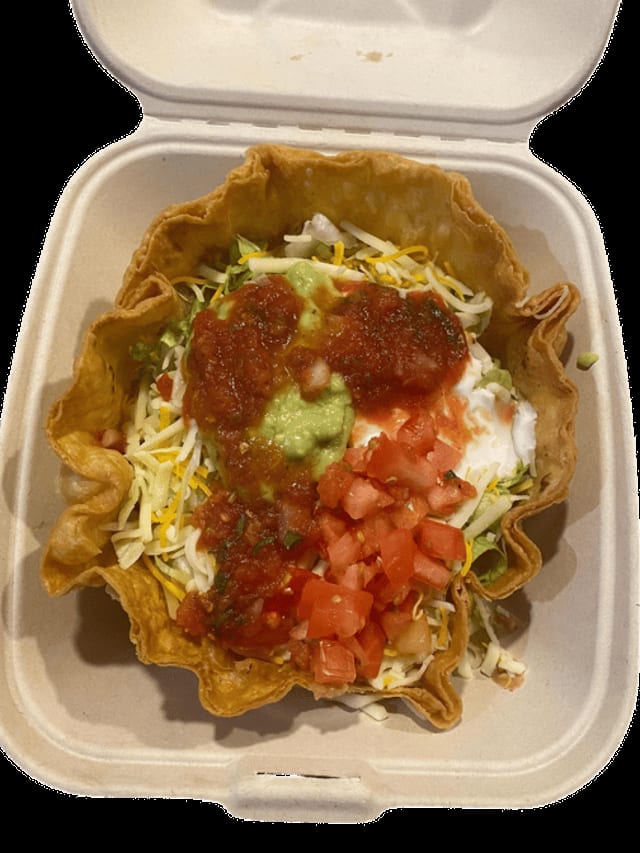 No Meat Taco Salad.