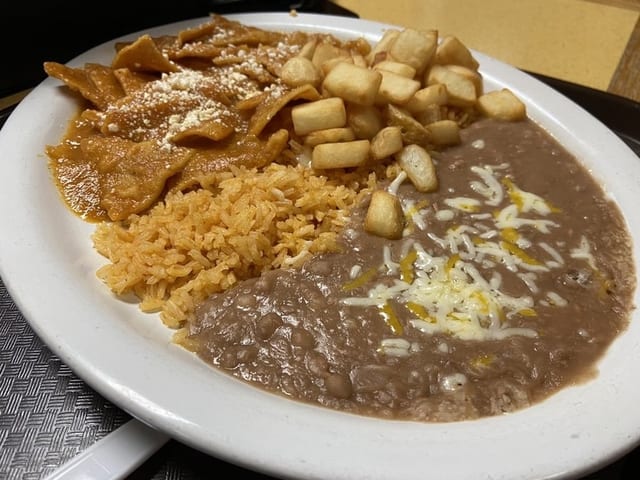 Chilaquiles.