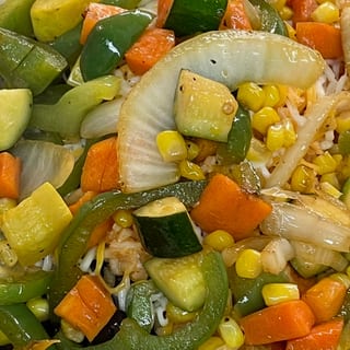 Fresh Vegetable Burrito